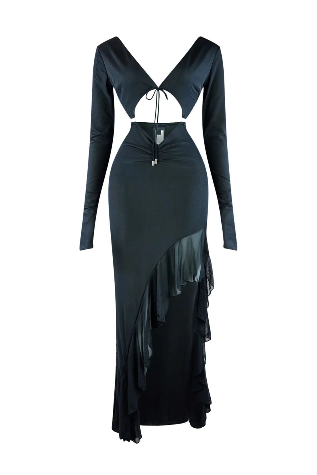 Mystic - Ruffled Long Dress